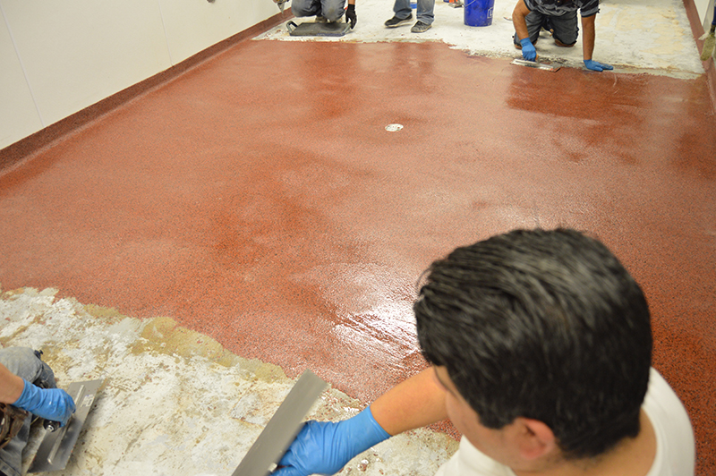 Industrial Floor Installation